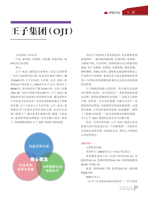 王子集团(OJI)