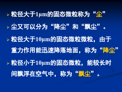 空气中的微粒