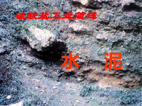 水泥、玻璃的原料、成份 ppt课件1