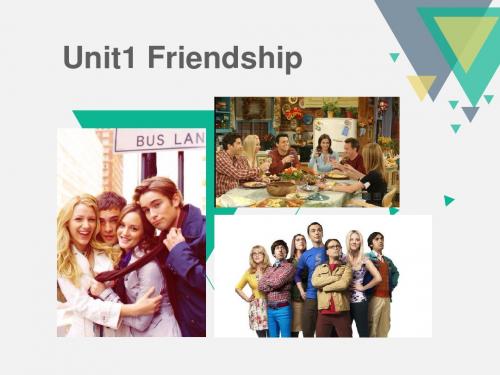 人教版高中英语必修一：unit1 Friendship2 课件