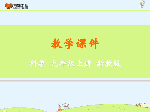 浙教版九年级科学上册第三章 第4节 简单机械(第2课时) 教学PPT课件