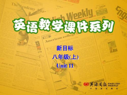 英语新目标八年级(上)Unit11 Section A 2课件