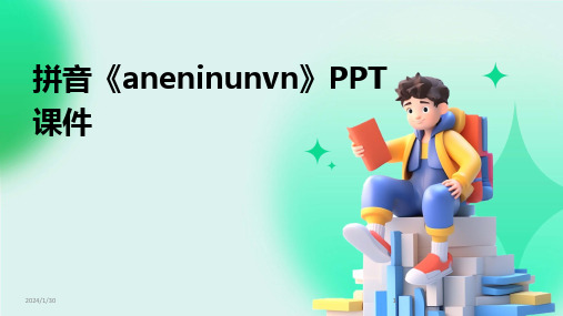 2024版拼音《aneninunvn》PPT课件