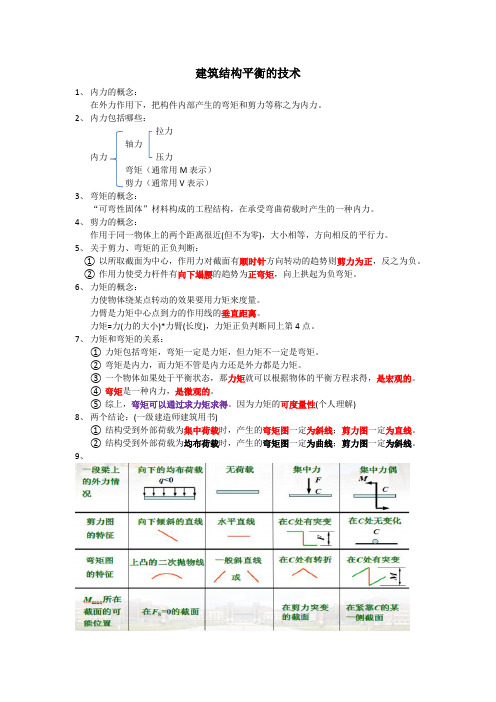 建筑结构平衡的技术