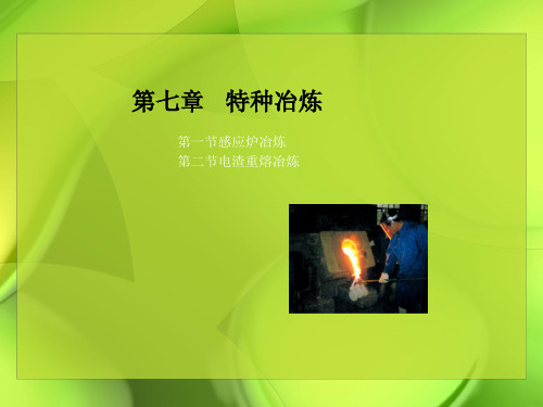冶炼技术课件——第七章 特种冶炼