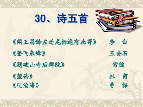 30 诗五首