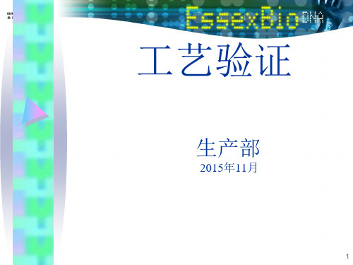 制药系统工艺验证