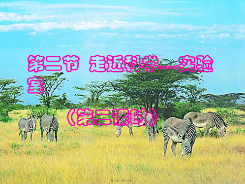 七年级科学上册 第1章 科学入门 1.2 走进科学实验室课件
