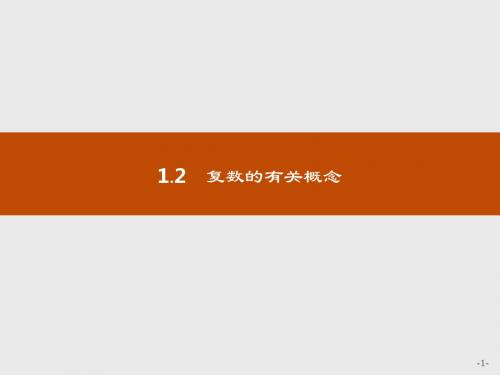 2018-2019学年北师大版高中数学选修2-2同步配套课件：5.1数系的扩充与负数的引入5.1.2
