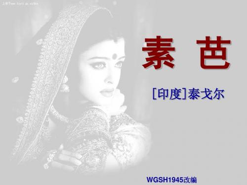 【高中语文】素芭ppt精品课件10