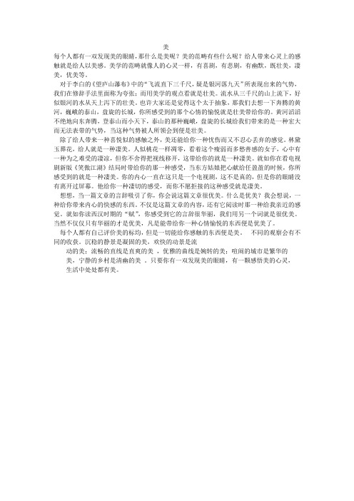 美