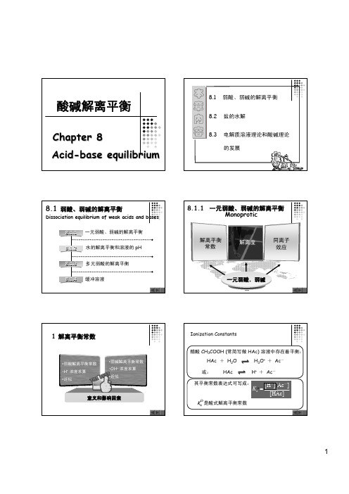 酸碱平衡ppt