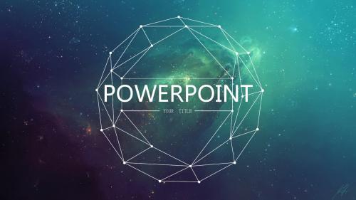 梦幻风格动态ppt模板  (1)