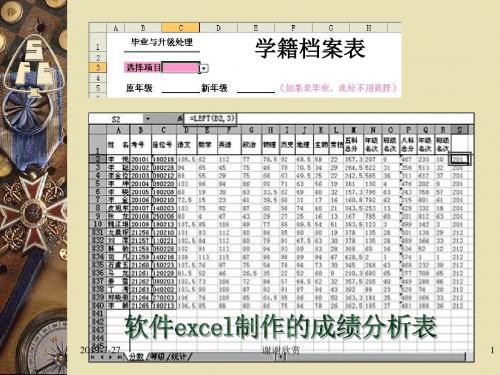 学籍档案表.pptx