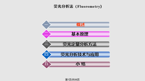 荧光分析技术与应用PPT课件