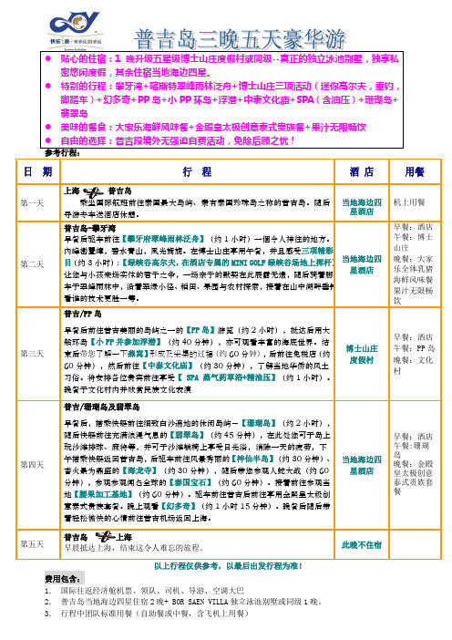 贴心的住宿1晚升级五星级博士山庄度假村或同级--真正