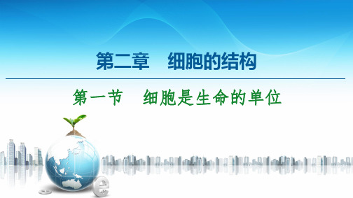 新教材浙科版必修第一册第2章 第1节 细胞是生命的单位课件(79张)