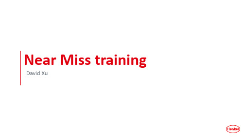 Near Miss training