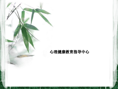 网络与大学生心理健康 ppt课件
