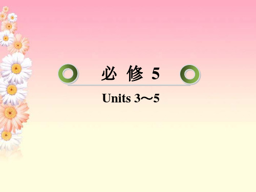 高考英语备考复习 Unit4 Making the news精品课件 新人教版必修5