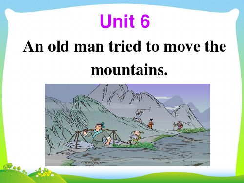人教版八年级英语下册Unit6 Section A Period 1优质课课件