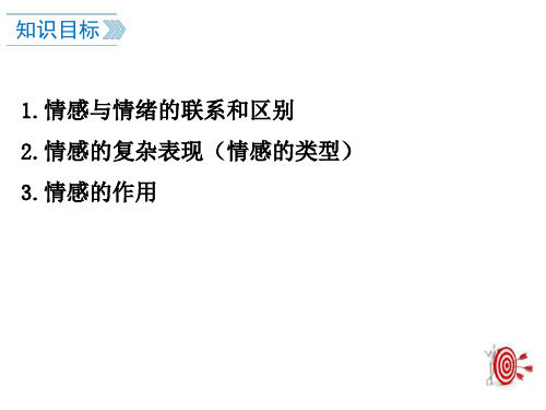 人教版道德和法治七年级下册 5.1 我们的情感世界 课件(共21张PPT)