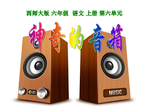 西师大版六年级语文上册《神奇的音箱》PPT课件(3篇)