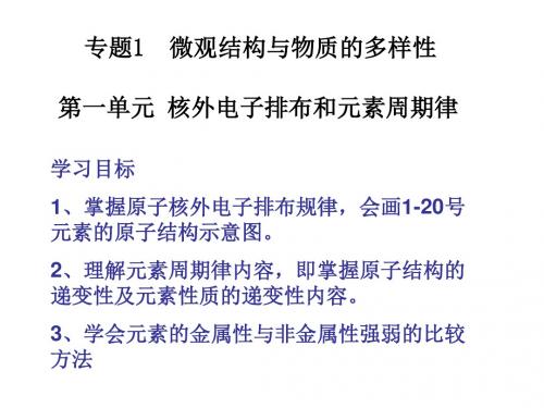 _核外电子排布与周期律