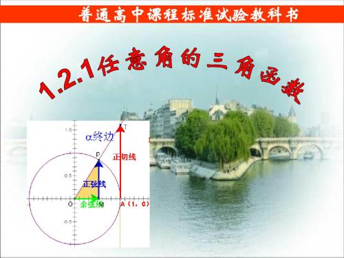 1.2.1(2)单位圆与三角函数线(高中数学人教A版必修四).ppt