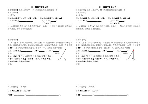 1.1 等腰三角形(4)