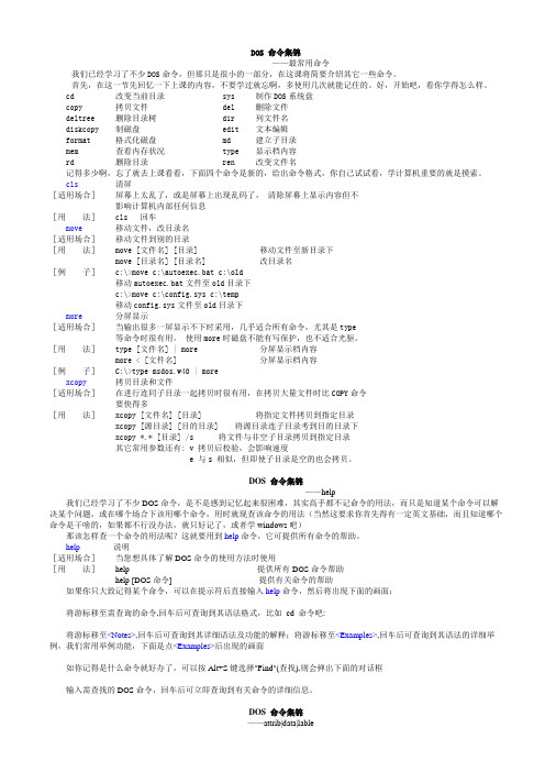 DOS-Command