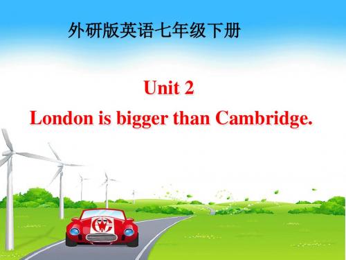 外研版英语七年级下册：Module5 Unit2(共34张ppt)