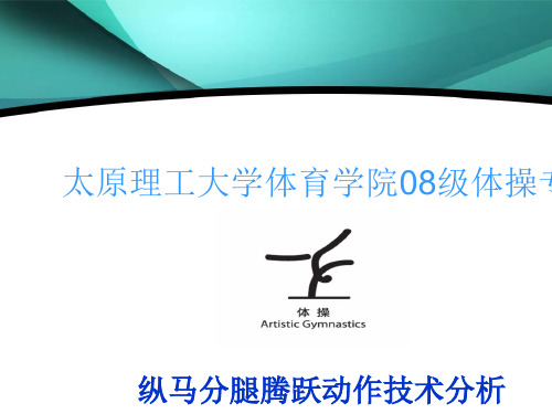 纵马分腿腾跃1分解