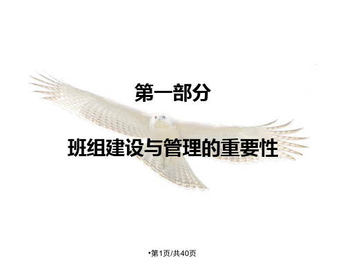 班组建设与管理PPT课件