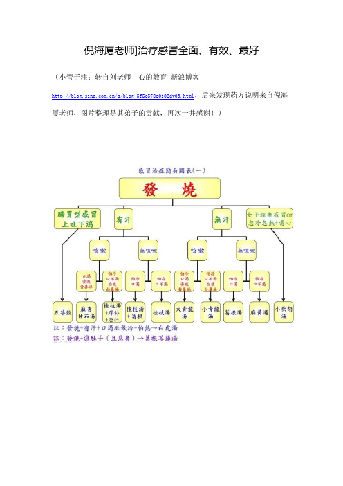 倪海厦中医治疗感冒