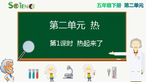 最新科教版小学五年级科学下册《热起来了》精品课件