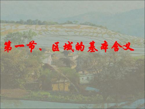 【高中地理】区域的基本含义ppt17