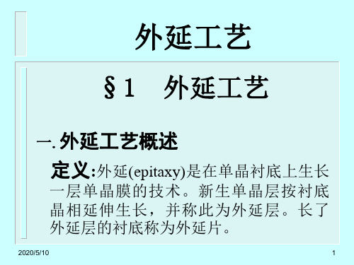 外延工艺