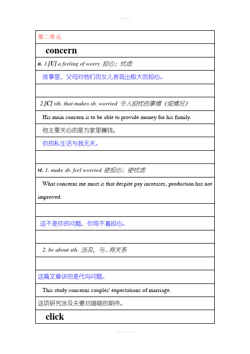 新视野大学英语第二册第二单元课文详解