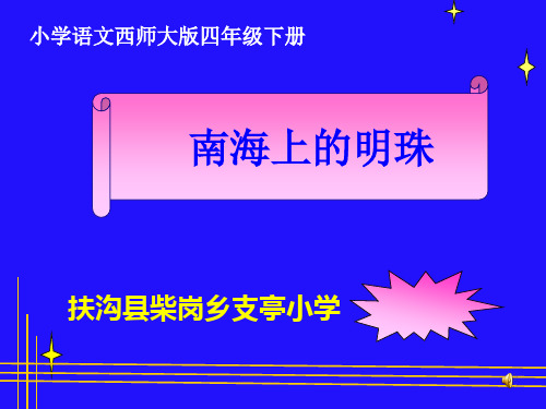南海上的明珠1PPT课件