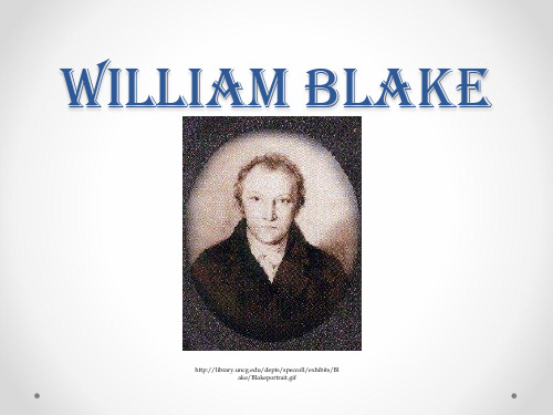 英国文学 William Blake