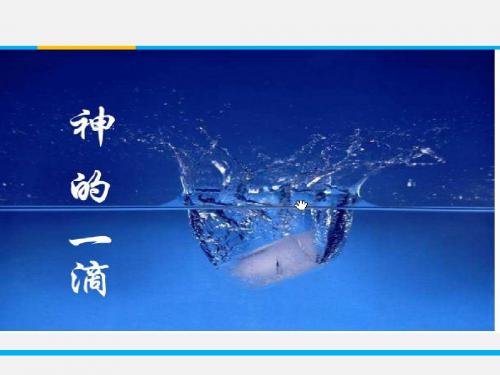 【高中语文】神的一滴ppt精品课件29