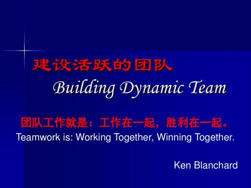 Teamwork-PPT文档资料
