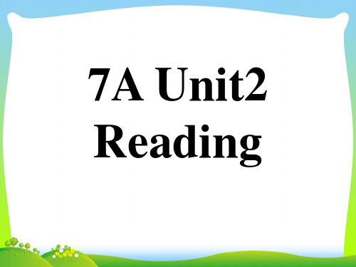 202X牛津译林版英语7A Unit2 Lets play sports Reading课件