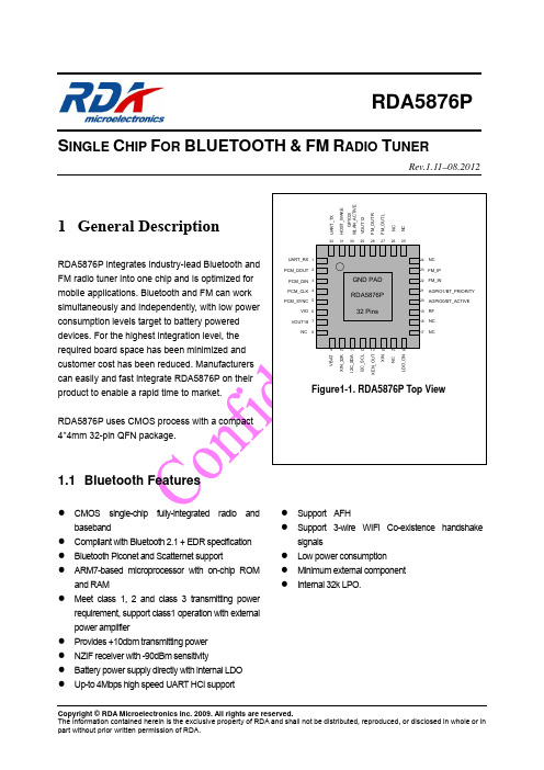 RDA5876p_datasheet_v1.11