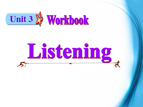 高中英语(人教版)选修九 同步课件 u3p5 workkbook-listening