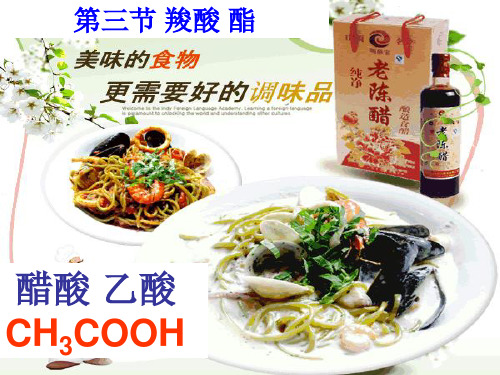 人教版高中化学选修五羧酸酯