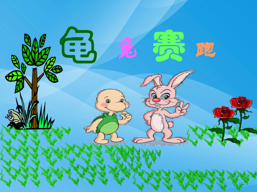 幼儿园中班故事《龟兔赛跑》PPT课件课件PPT