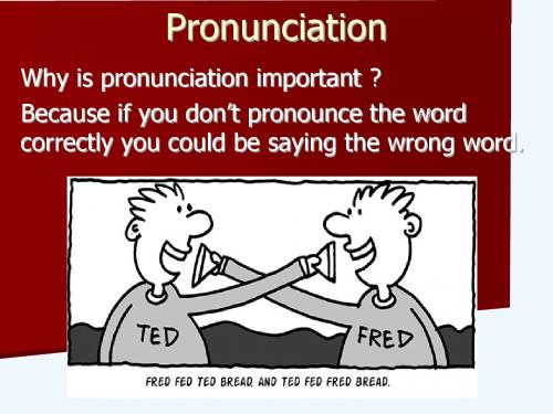 Pronunciation 英语发音 绕口令