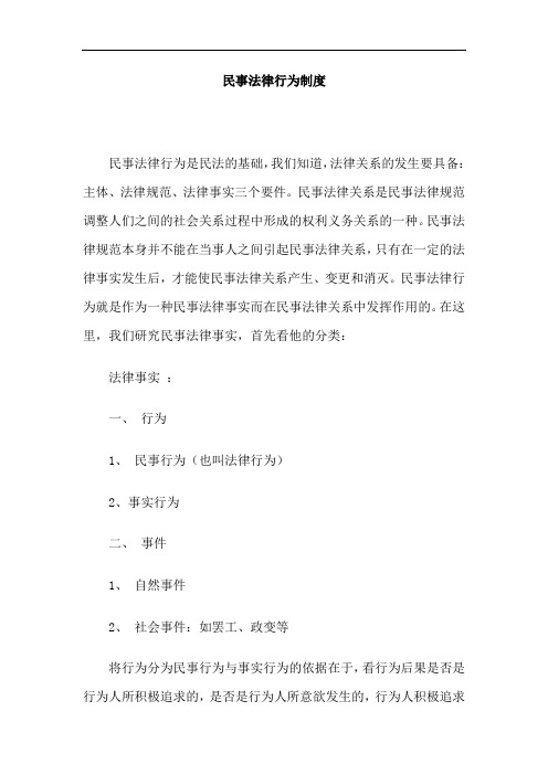 民事法律行为制度 (1)